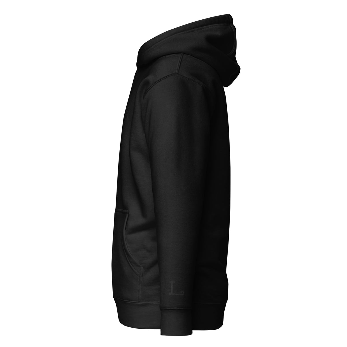 IL Premium Hoodie (Monochrome) - Black/Black