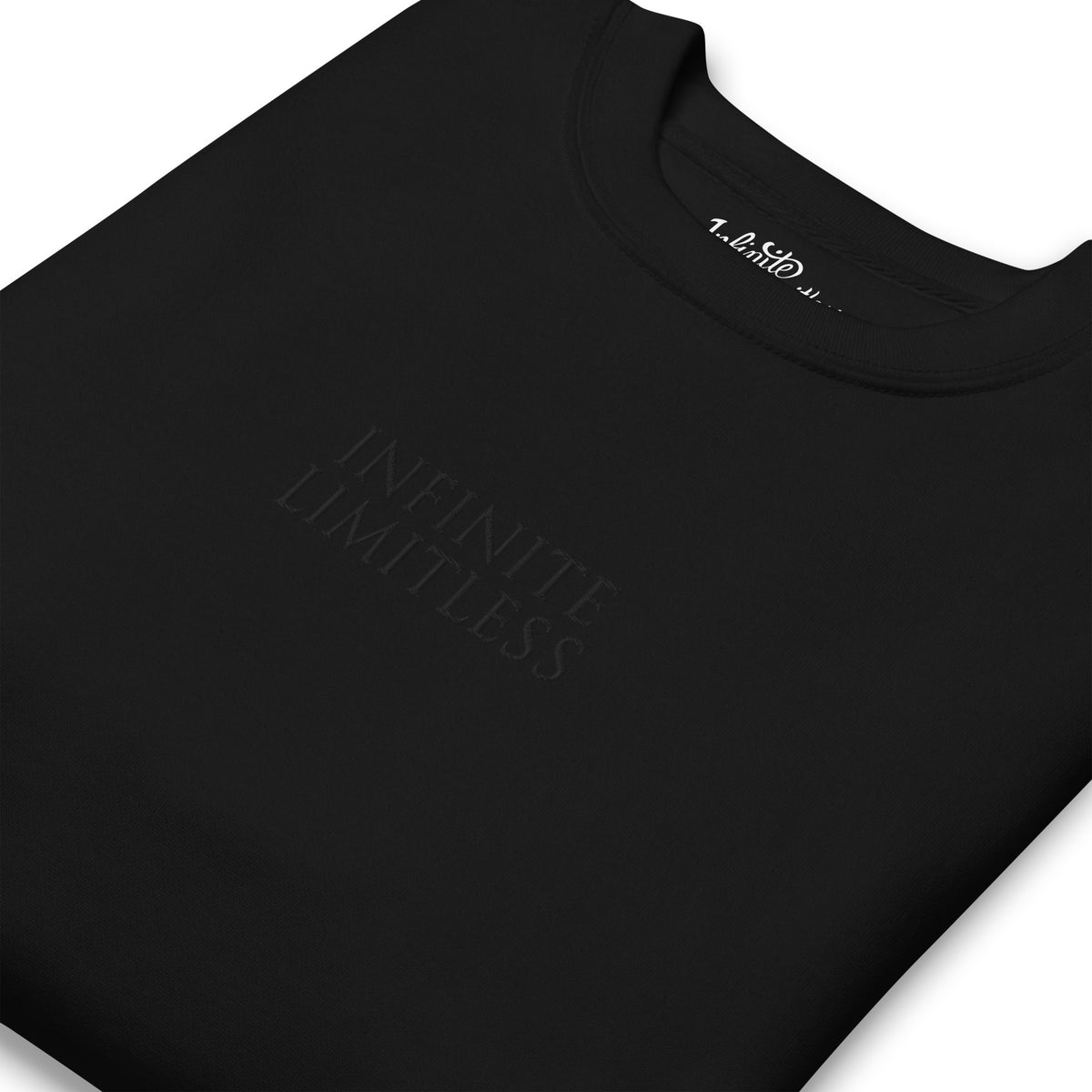 IL Premium Sweatshirt (Monochrome) - Black/Black