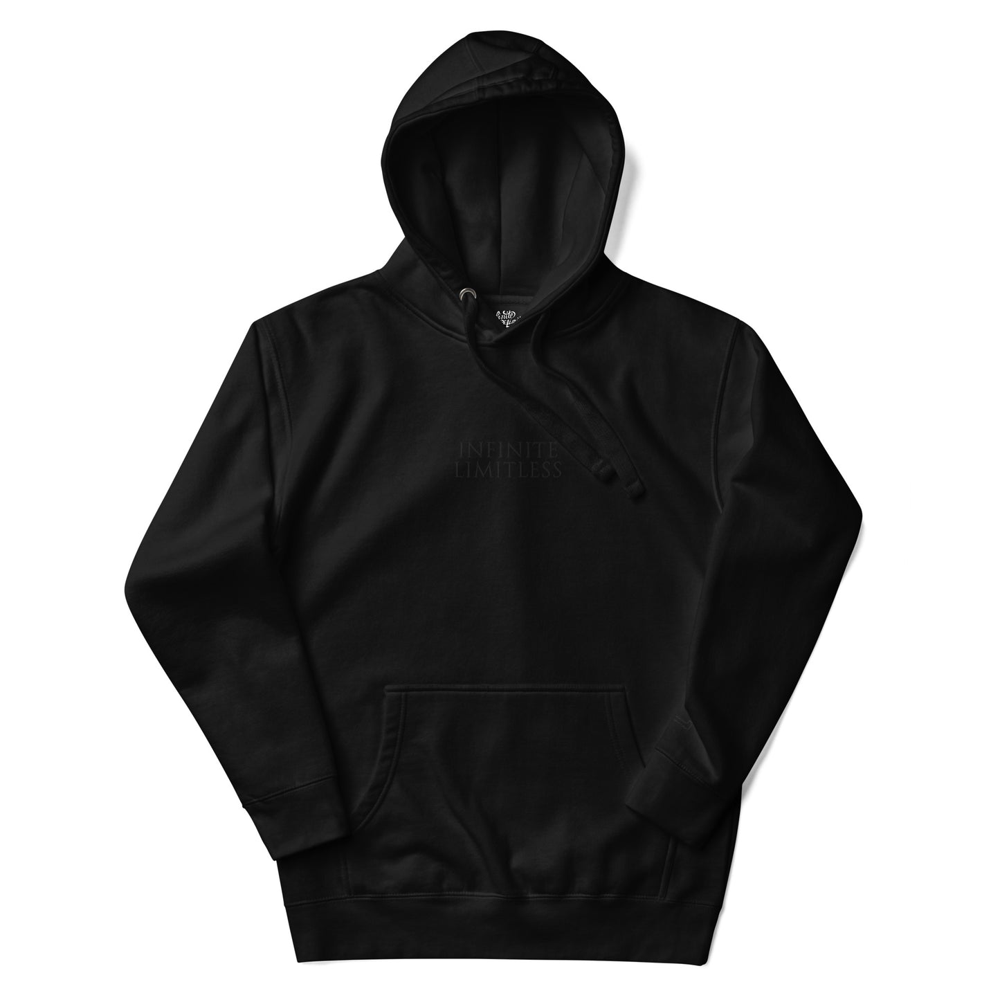 IL Monochrome Hoodie - Black/Black