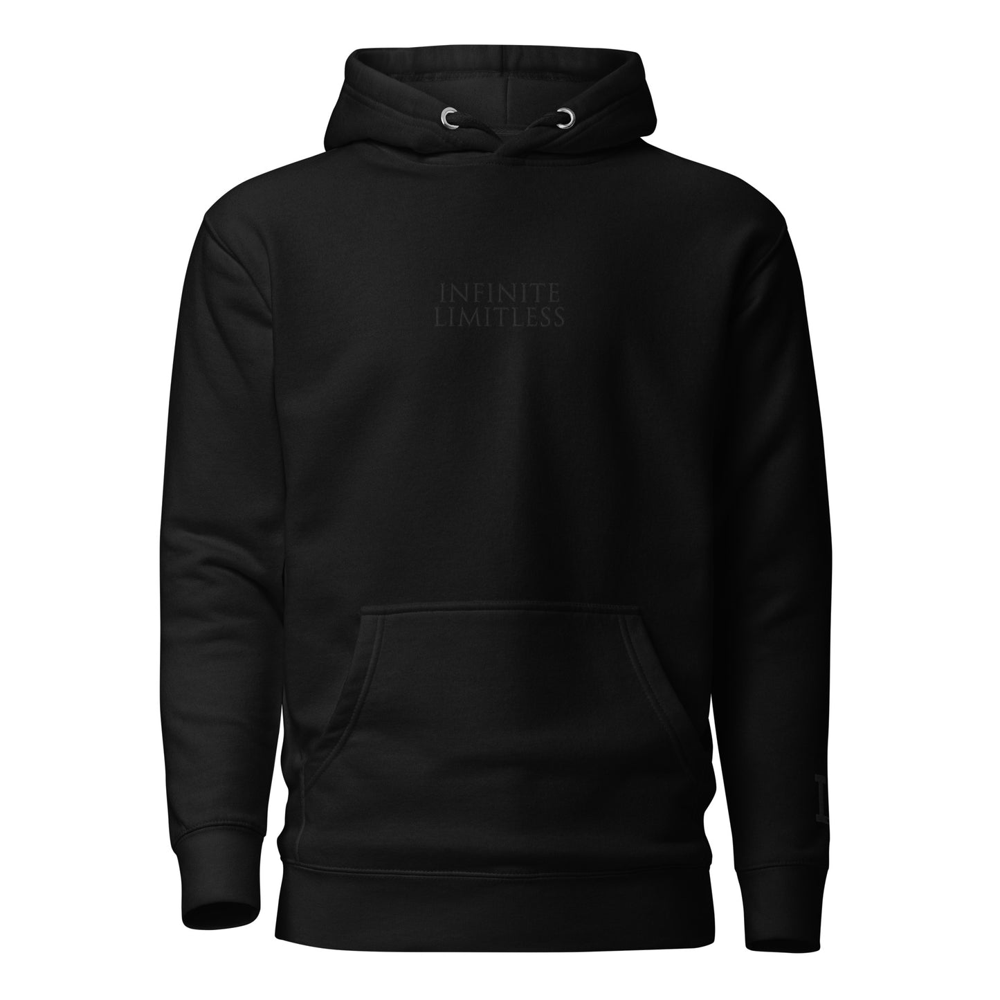 IL Monochrome Hoodie - Black/Black