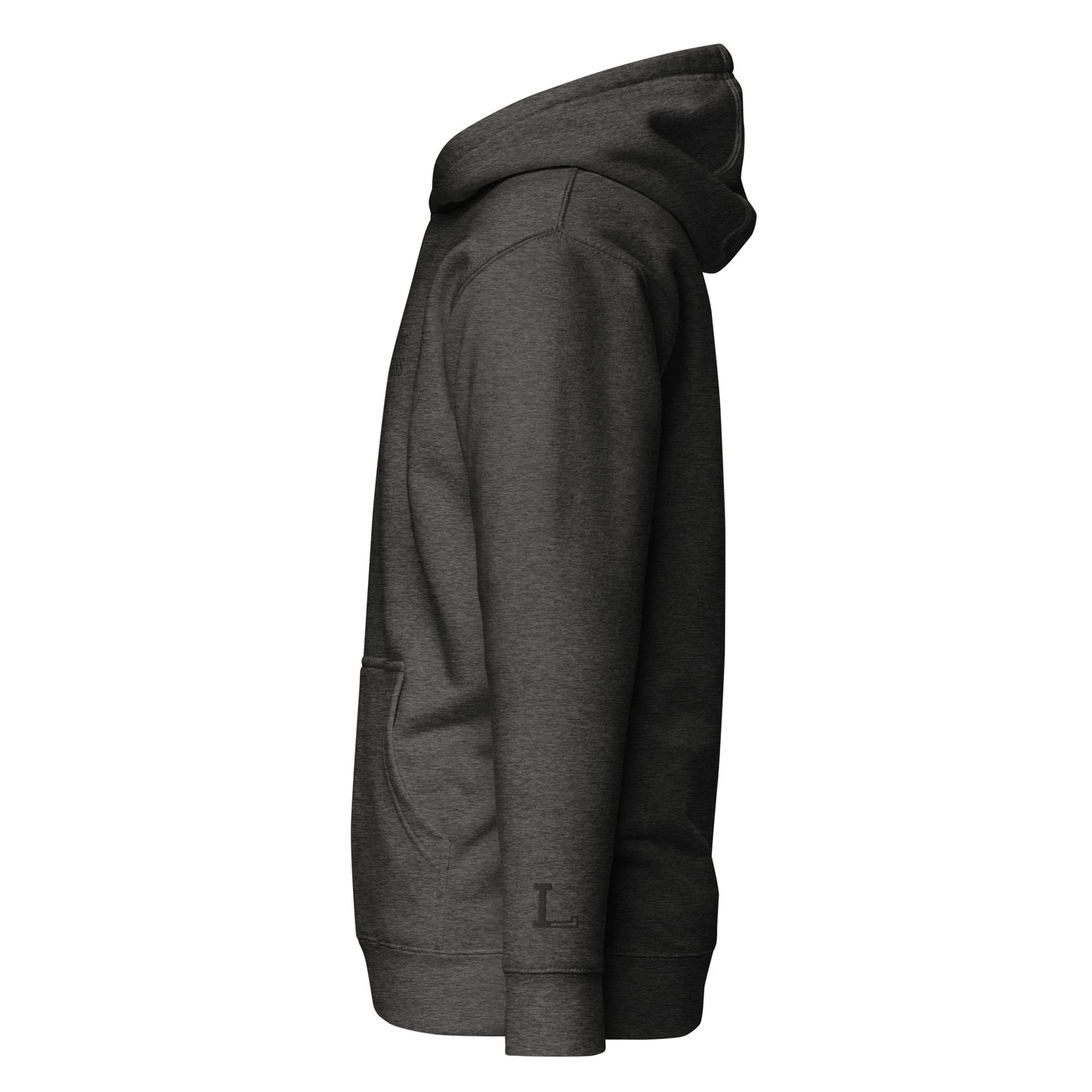 IL Premium Hoodie - Charcoal Heather/Black